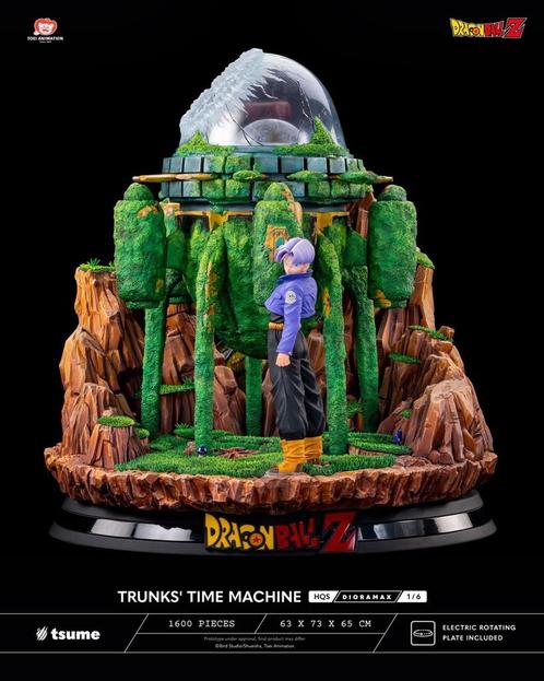 Trunk's Time Machine HQS Dioramax Dragon ball No oniri prime, Verzamelen, Beelden en Beeldjes, Ophalen