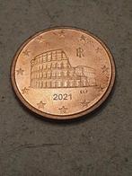 5 cent 2021 van Italië in PR staat moeilijk te vinden, Postzegels en Munten, Ophalen of Verzenden, Italië, 5 cent, Losse munt