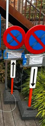 Parkeerborden/verkeersborden E1 of E3 – (met voet & slot), Doe-het-zelf en Bouw, Metalen, Ophalen, Zo goed als nieuw