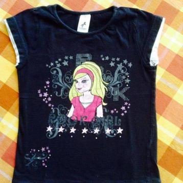 Set van 8-jarige T-shirts voor meisjes beschikbaar voor biedingen