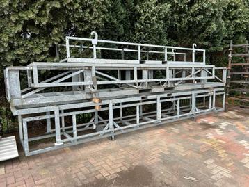 Langmateriaal container/buizen container 11ST partij beschikbaar voor biedingen