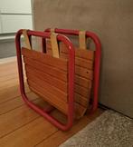 Toffe vintage krantenhouder periode: begin jaren ‘70, Huis en Inrichting, Woonaccessoires | Krantenbakken en Lectuurbakken, Ophalen