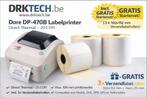 Dore DP-470B Labelprinter 203 DPI + Gratis Startset 3 Labels, Neuf, Info@drktech.be, Enlèvement ou Envoi, Oosterwennel 35 Genk