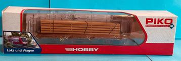 Piko H0 Houttransportwagen + houtlading van DB Cargo beschikbaar voor biedingen