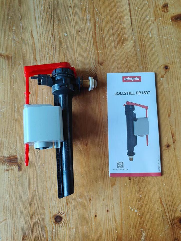 Robinet flotteur à alim. latérale 3/8" Wirquin Jollyfill, Bricolage & Construction, Sanitaire, Neuf, Toilettes, Enlèvement ou Envoi