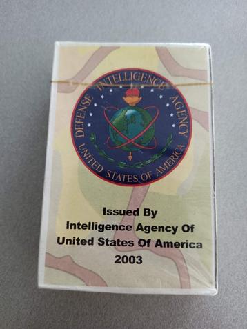 USA - CIA ISSUED - Iraq most wanted kaartspel - SEALED beschikbaar voor biedingen