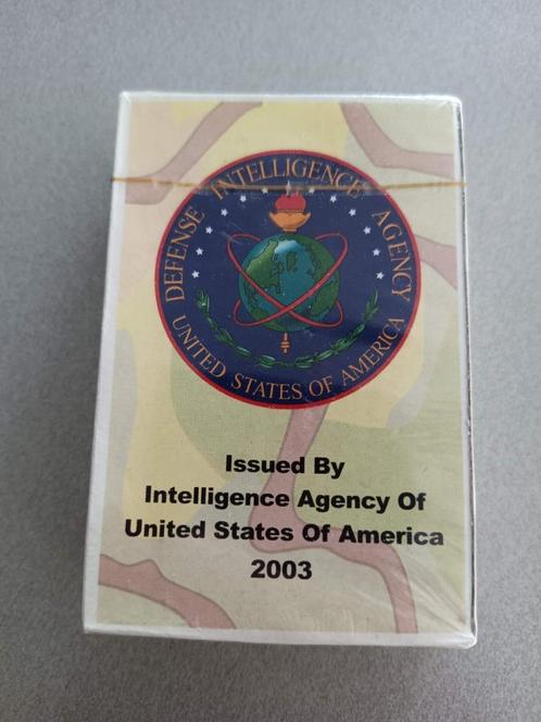 USA - CIA ISSUED - Iraq most wanted kaartspel - SEALED, Verzamelen, Speelkaarten, Jokers en Kwartetten, Nieuw, Speelkaart(en)