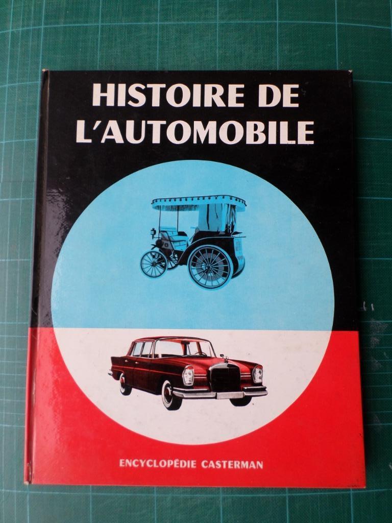 Histoire de l’automobile – 1962 – 60 pages, Edition Casterman, Enlèvement ou Envoi, Utilisé, Non-fiction