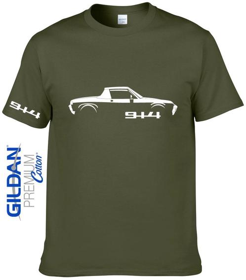 T-shirt Porsche 914 Silhouette / 5 Tailles, Autos : Divers, Accessoires de voiture, Neuf, Envoi