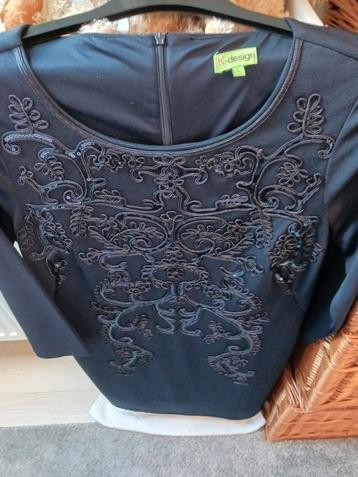 Blauw kleed merk K Design net als nieuw te koop. M 40 beschikbaar voor biedingen