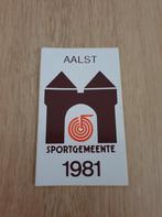 Stad Aalst sticker 1981, Collections, Autocollants, Enlèvement ou Envoi