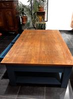 Stevige salontafel te koop: behandeld met Woca, Ophalen, Gebruikt