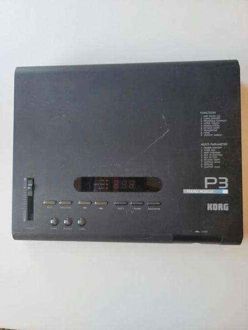 Korg Piano Module P3 (te repareren?), Muziek en Instrumenten, Midi-apparatuur, Ophalen