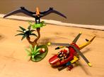 Hélicoptère et ptéranodon Playmobil 9430, Ophalen, Zo goed als nieuw, Complete set