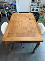 Complete set van tafel en 4 stoelen, Huis en Inrichting, Tafels | Eettafels, Ophalen, Gebruikt, Vijf personen of meer