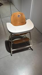 Verstalbare houten kinderstoel Childwood - met eetblad, Kinderen en Baby's, Kinderstoelen, Ophalen, Gebruikt, Meegroeistoel, Stoelverkleiner
