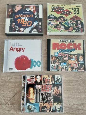klein lot pop/rock verzamel cd beschikbaar voor biedingen