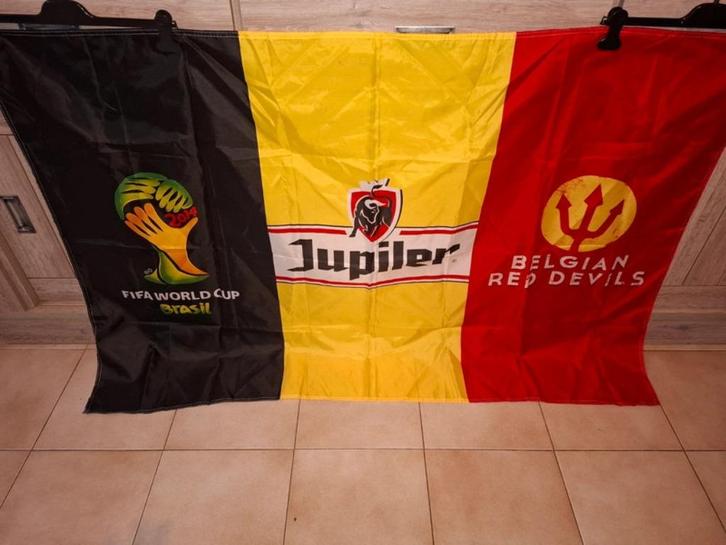 Drapeau Jupiler, Collections, Marques de bière, Neuf, Autres types, Jupiler, Enlèvement ou Envoi