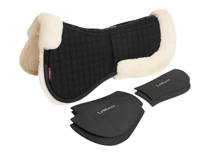 LeMieux Merino+ Prosorb 2 pocket Zadelonderlegger Naturel, Dieren en Toebehoren, Paarden en Pony's | Dekens en Dekjes, Nieuw, Dekje