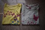 2 t-shirt maat 86 - 92, Kinderen en Baby's, Babykleding | Maat 86, Meisje, Lupilu, Shirtje of Longsleeve, Gebruikt