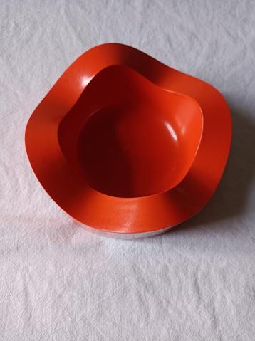 Vintage jaren '70 Helit oranje sinusasbak 84005 beschikbaar voor biedingen
