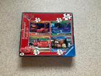 Ravensburger puzzel Cars 4 in a box, Ophalen, Zo goed als nieuw