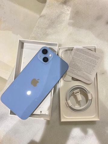 Apple iPhone 14 PLUS 128 GB Blauw nieuwstaat garantie beschikbaar voor biedingen