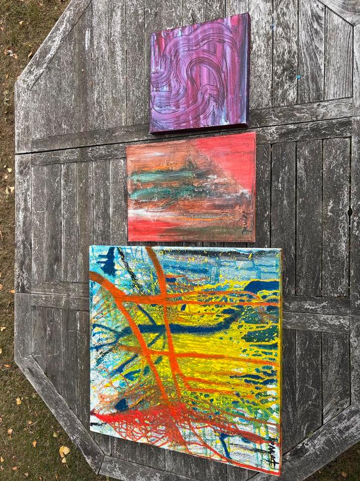 Partij kunstwerken, Antiek en Kunst, Kunst | Overige Kunst, Ophalen