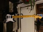 Elektrische gitaar Squier Stratocaster zwart, Muziek en Instrumenten, Ophalen, Gebruikt, Solid body, Fender