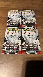4x White Flare Boosterpacks, Ophalen of Verzenden, Nieuw, Booster, Foil