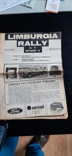 Folder Limburgia Rally 1978, Ophalen of Verzenden