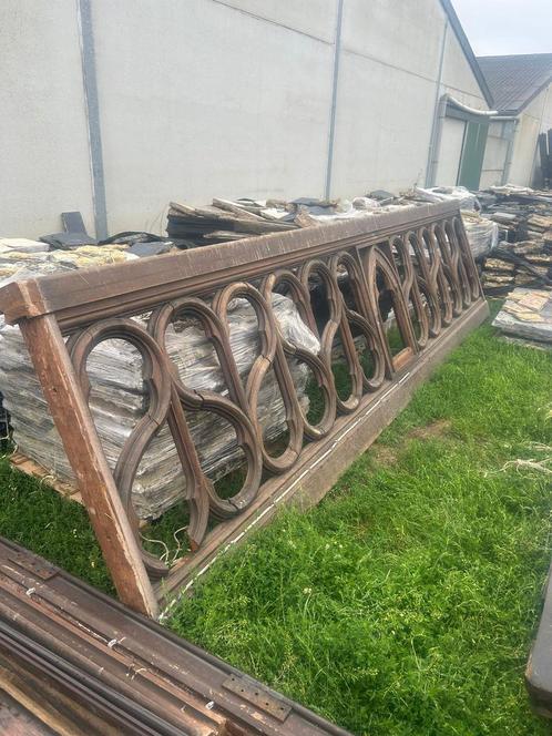 Neogotieke balustrade (9m), Antiek en Kunst, Kunst | Beelden en Houtsnijwerken, Ophalen