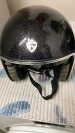 Open helm met zonnebril ( Harley rijders , scooter), M, Jethelm, Tweedehands, Ophalen