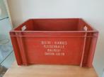 Caisse de rangement Vintage - Distri Viandes Malmedy Caution, Utilisé, Enlèvement ou Envoi