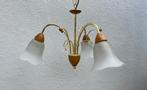 Suspension florale rétro de la marque Massive, Moins de 50 cm, Comme neuf, Enlèvement, Métal, bois, verre