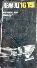 Instructieboekje Renault 16TS - 1969, Enlèvement