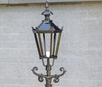 Klassieke lantaarn 'Barcelona' - buitenlamp met keramische f, Tuin en Terras, Buitenverlichting, Staande lamp, Ophalen of Verzenden