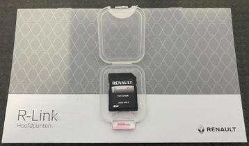 Navigatie SD-Card voor Renault R-Link beschikbaar voor biedingen