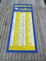 Michelin reclame bord bandendruk 1977, Ophalen, Gebruikt, Reclamebord