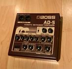 BOSS AD-5 Accoustic Instrument Processor Preamp/DI, Musique & Instruments, Effets, Comme neuf, Enlèvement