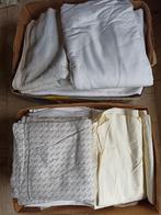 lot van 21kg stof, lakens en dikke molletonné stof, Ophalen