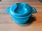 Tupperware rijstkoker, Huis en Inrichting, Ophalen, Zo goed als nieuw, Blauw