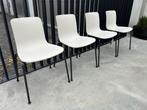 VITRA HAL TUBE STAPELBARE STOEL, 8X, Verzenden, Zo goed als nieuw, Grijs, Metaal