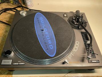 PLatine Vinyle Dj Gemini PT-1000 direct drive, Enlèvement, Utilisé, Platine, Autres marques
