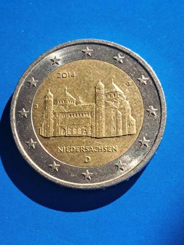 2014 J Duitsland 2 euro Niedersachsen Hamburg beschikbaar voor biedingen