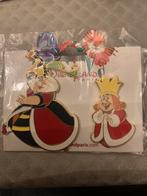 Kaart met 2 grote retro Pins van Disney, Verzamelen, Speldjes, Pins en Buttons, Ophalen of Verzenden, Zo goed als nieuw