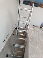 Ladder/stelling stevig, multifunctioneel, Ladder, Opvouwbaar of Inschuifbaar, Zo goed als nieuw, Minder dan 2 meter