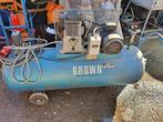 Brown Compressor 12B 200L 220&380v in goede staat, Doe-het-zelf en Bouw, Compressors, Ophalen of Verzenden, Mobiel, Gebruikt, 800 liter/min of meer