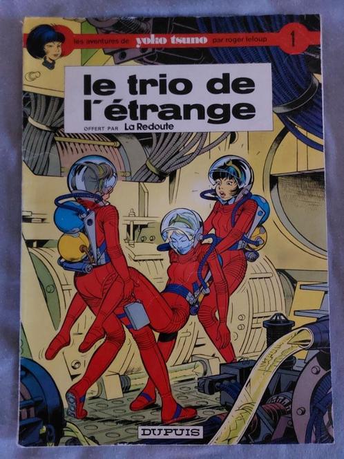 Yoko Tsuno T.1 Le trio de l'étrange (Redoute) - Réédition (1, Boeken, Stripverhalen, Gelezen, Eén stripboek, Ophalen of Verzenden