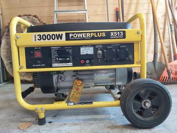 Stroomgenerator POWERPLUS X5130 3000W 230V beschikbaar voor biedingen